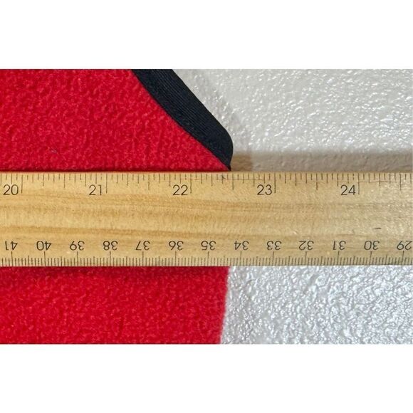 Vintage Marker Salt Lake City Olympic 2002 Red Mock Neck Fleece Vest Women's XL - Picture 6 of 8